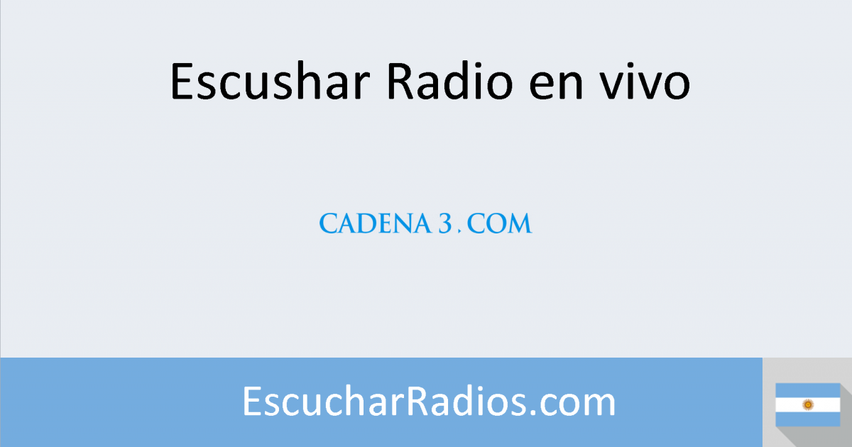 Cadena 3 - Radio Online