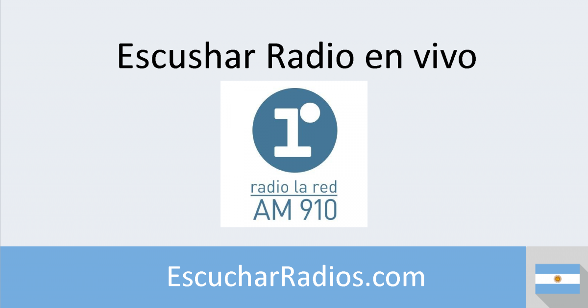 Radio La Red En Vivo Escuchar Radio Online